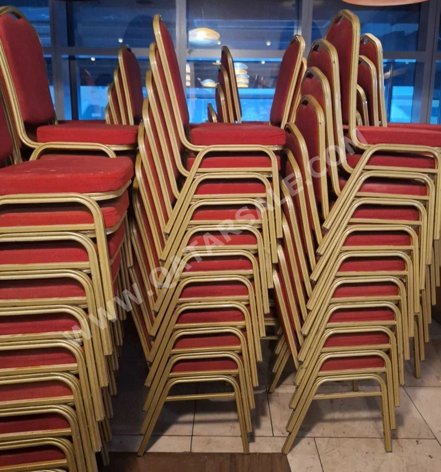 Chairs, Stools & Benches - Red  - Single Piece