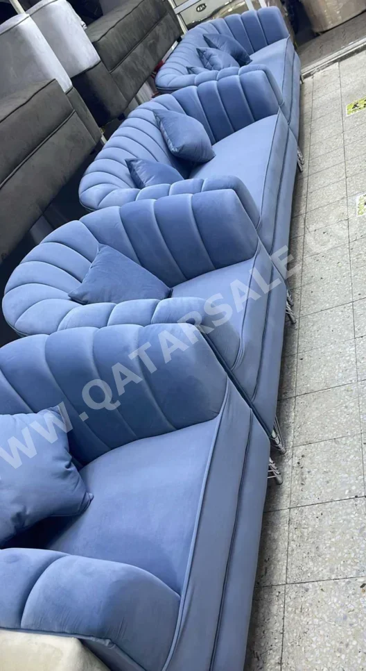 Sofas, Couches & Chairs Lifestyle  Sofa Set  - Fabric  - Blue