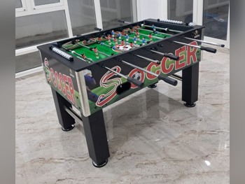 Green and Black  Foosball Table
