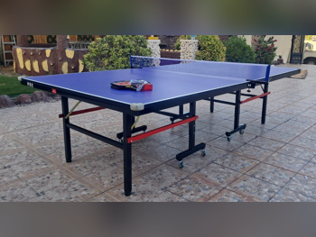 Black and Blue  Tennis (ping pong) Table