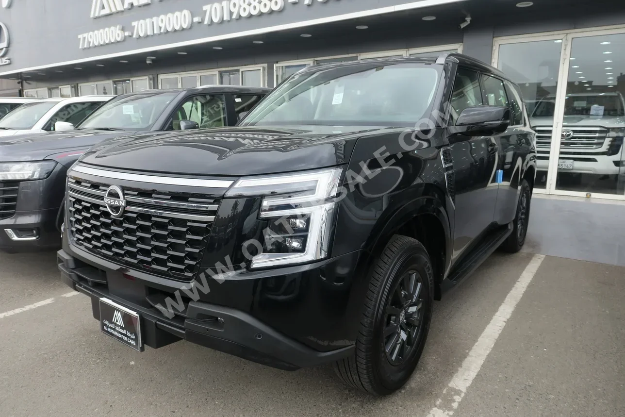 Nissan  Patrol  SE  2026  Automatic  0 Km  6 Cylinder  Four Wheel Drive (4WD)  SUV  Black  With Warranty