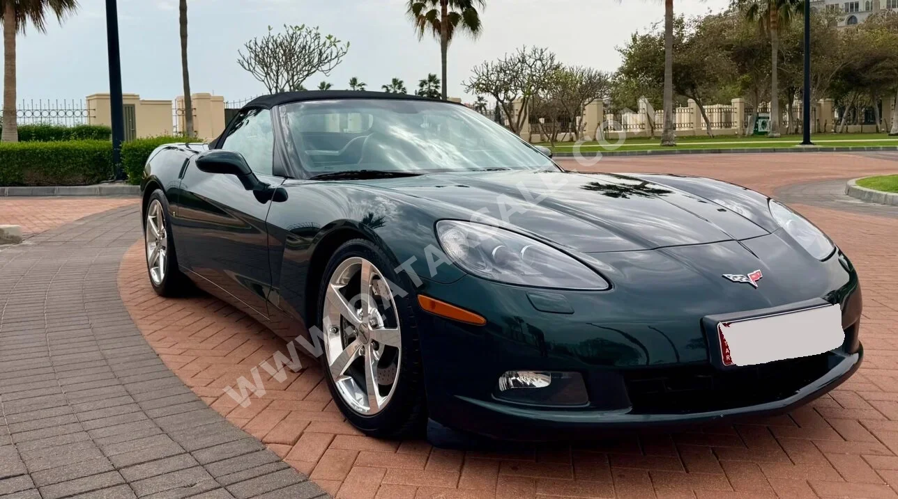 شفروليه  كورفيت  سي 6  2009  اوتوماتيك  48,000 كم  8 سلندر  دفع خلفي  كشف  أخضر