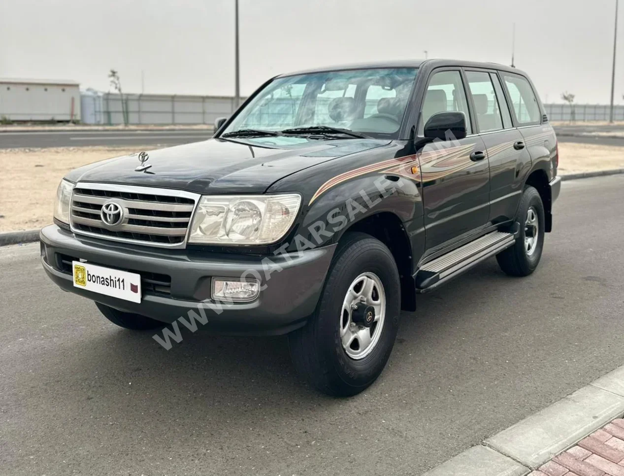 تويوتا  لاند كروزر  جي اكس  2007  عادي  458,330 كم  6 سلندر  دفع رباعي  اس يو في  أسود