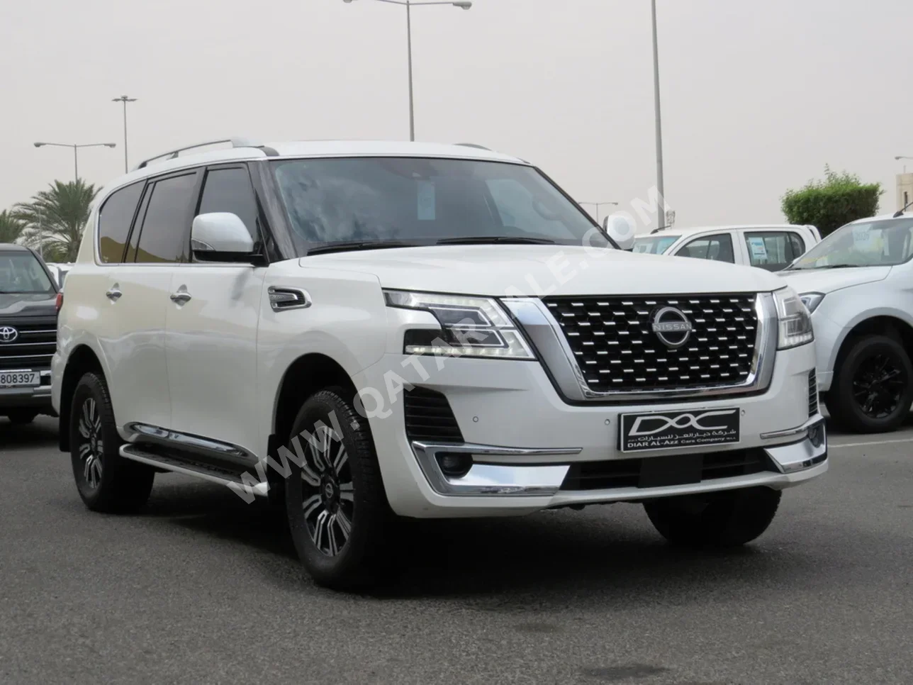 Nissan  Patrol  Titanium  2023  Automatic  126,000 Km  6 Cylinder  Four Wheel Drive (4WD)  SUV  White