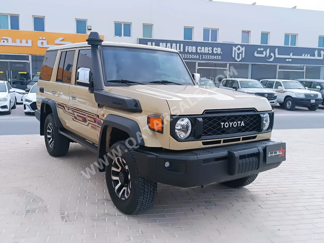 تويوتا  لاند كروزر  ال اكس  2024  اوتوماتيك  23,894 كم  6 سلندر  دفع رباعي  بيكب  بيج  تحت الضمان