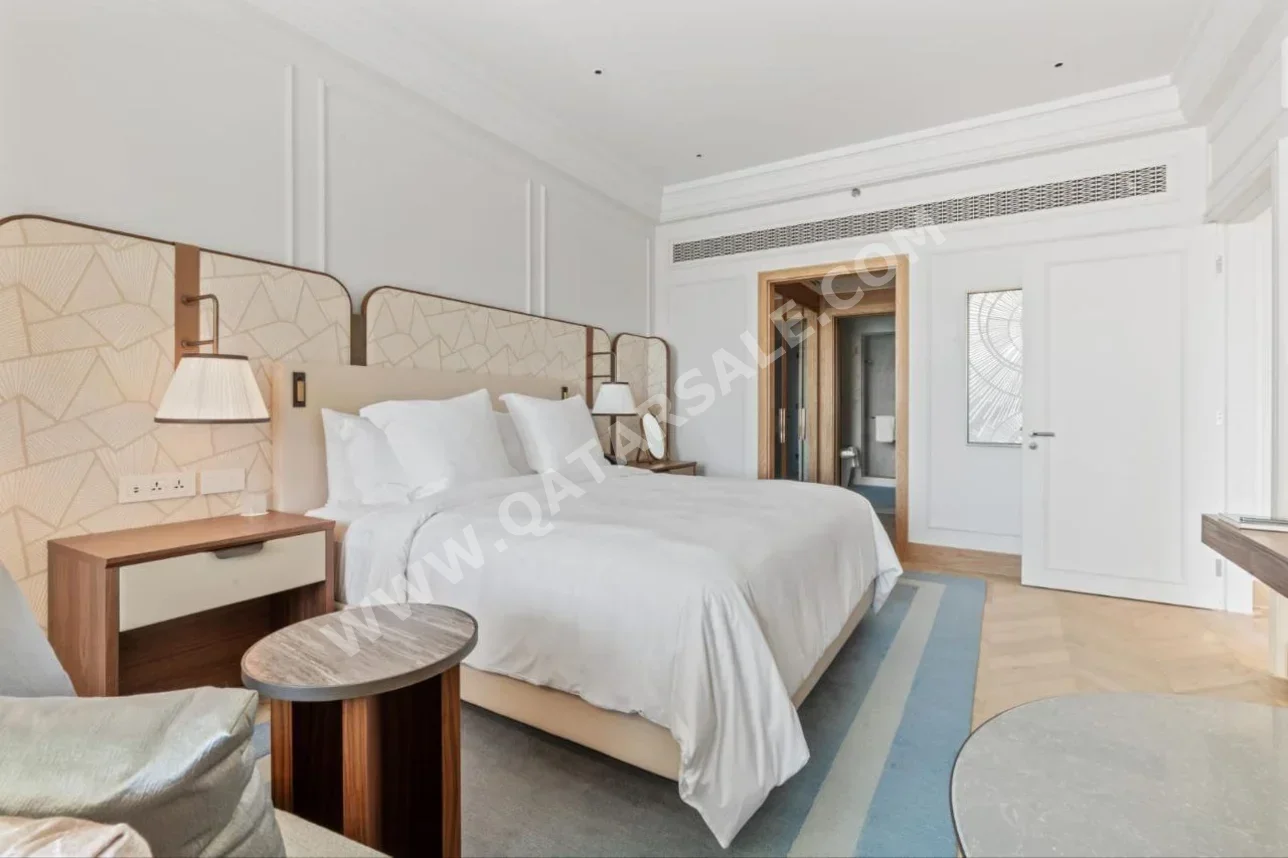 1 غرف نوم  شقة  للايجار  في الدوحة -  اللؤلؤة  مفروشة بالكامل