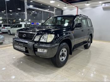 لكزس  ال اكس  470  1998  اوتوماتيك  230,000 كم  8 سلندر  دفع رباعي  اس يو في  أسود