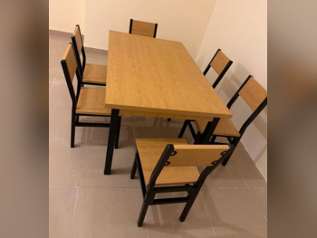 Dining Table with Chairs - Lifestyle - Beige - Germany - 6 Seats