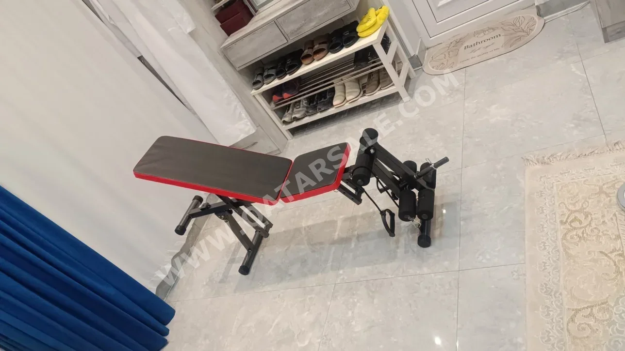 معدات رياضية / تمارين - مقعد الوزن  - متعدد الألوان  - قابل للنفخ