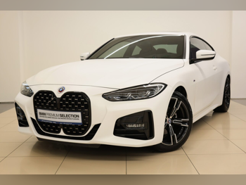 BMW  4-Series  420 I  2023  Automatic  19,000 Km  4 Cylinder  Rear Wheel Drive (RWD)  Sedan  White  With Warranty