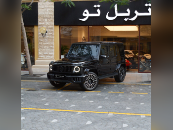 مرسيدس - بنز  جي - كلاس  63 اي ام جي  2025  اوتوماتيك  15,500 كم  8 سلندر  دفع رباعي  اس يو في  أسود  تحت الضمان