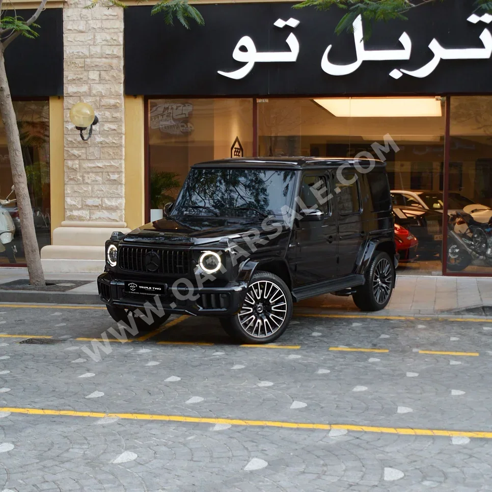 مرسيدس - بنز  جي - كلاس  63 اي ام جي  2025  اوتوماتيك  15,500 كم  8 سلندر  دفع رباعي  اس يو في  أسود  تحت الضمان