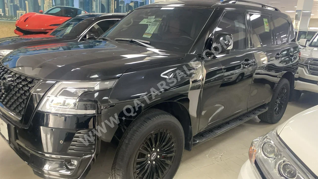 نيسان  باترول  بلاتنيوم  2024  اوتوماتيك  49,000 كم  6 سلندر  دفع رباعي  اس يو في  أسود  تحت الضمان