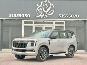 Nissan  Patrol  Platinum turbo  2026  Automatic  0 Km  6 Cylinder  Four Wheel Drive (4WD)  SUV  Silver  With Warranty