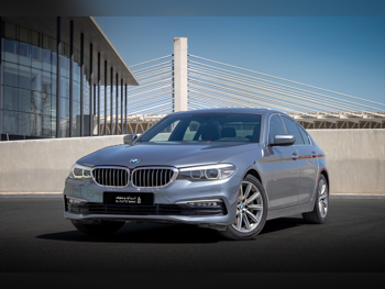 BMW  5-Series  530i  2017  Automatic  77,000 Km  4 Cylinder  Rear Wheel Drive (RWD)  Sedan  Silver