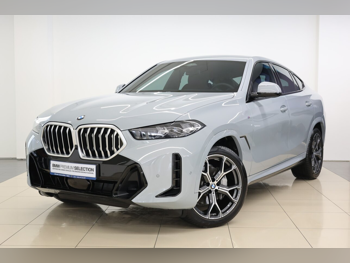 BMW  X-Series  X6 40i  2025  Automatic  17,000 Km  6 Cylinder  All Wheel Drive (AWD)  SUV  Gray  With Warranty