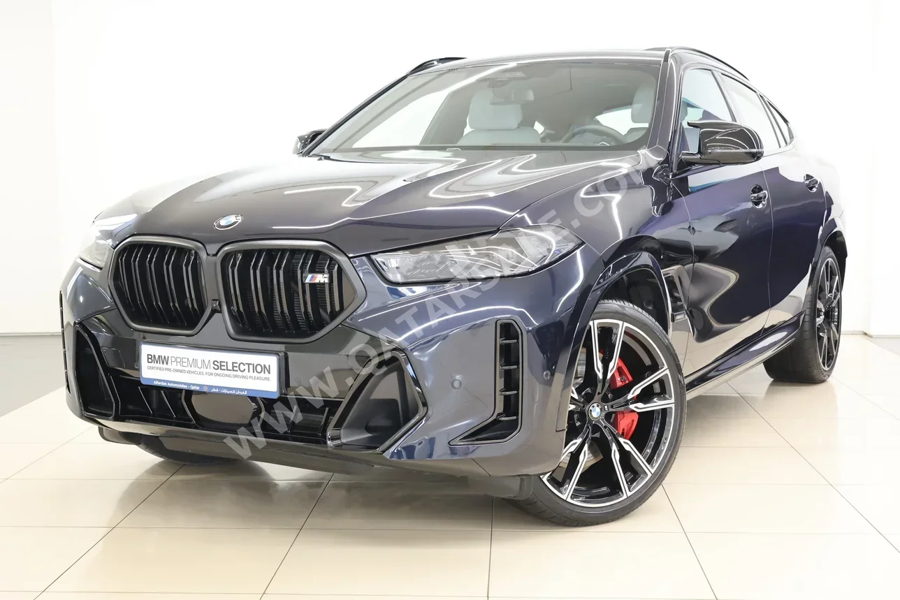 بي ام دبليو الفئة - اكس اكس6 ام 60 اي 2025 اوتوماتيك 11,600 كم 8 سلندر دفع كلي مستمر اس يو في أسود تحت الضمان