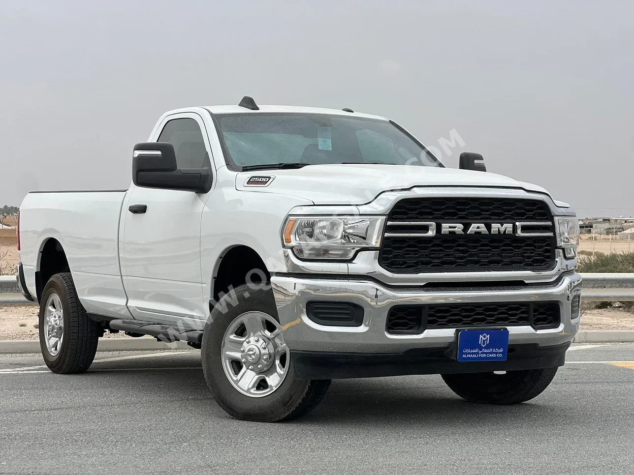 دودج  رام  2500  2023  اوتوماتيك  36,000 كم  8 سلندر  دفع رباعي  بيكب  أبيض  تحت الضمان