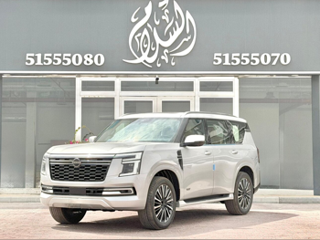 Nissan  Patrol  Platinum turbo  2026  Automatic  0 Km  6 Cylinder  Four Wheel Drive (4WD)  SUV  Silver  With Warranty