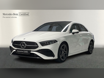 مرسيدس - بنز  ايه - كلاس  200  2025  اوتوماتيك  11,800 كم  4 سلندر  سحب امامي  سيدان  أبيض  تحت الضمان