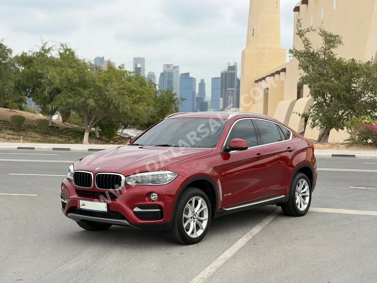 BMW  X-Series  X6  2015  Automatic  79,000 Km  6 Cylinder  Four Wheel Drive (4WD)  SUV  Red