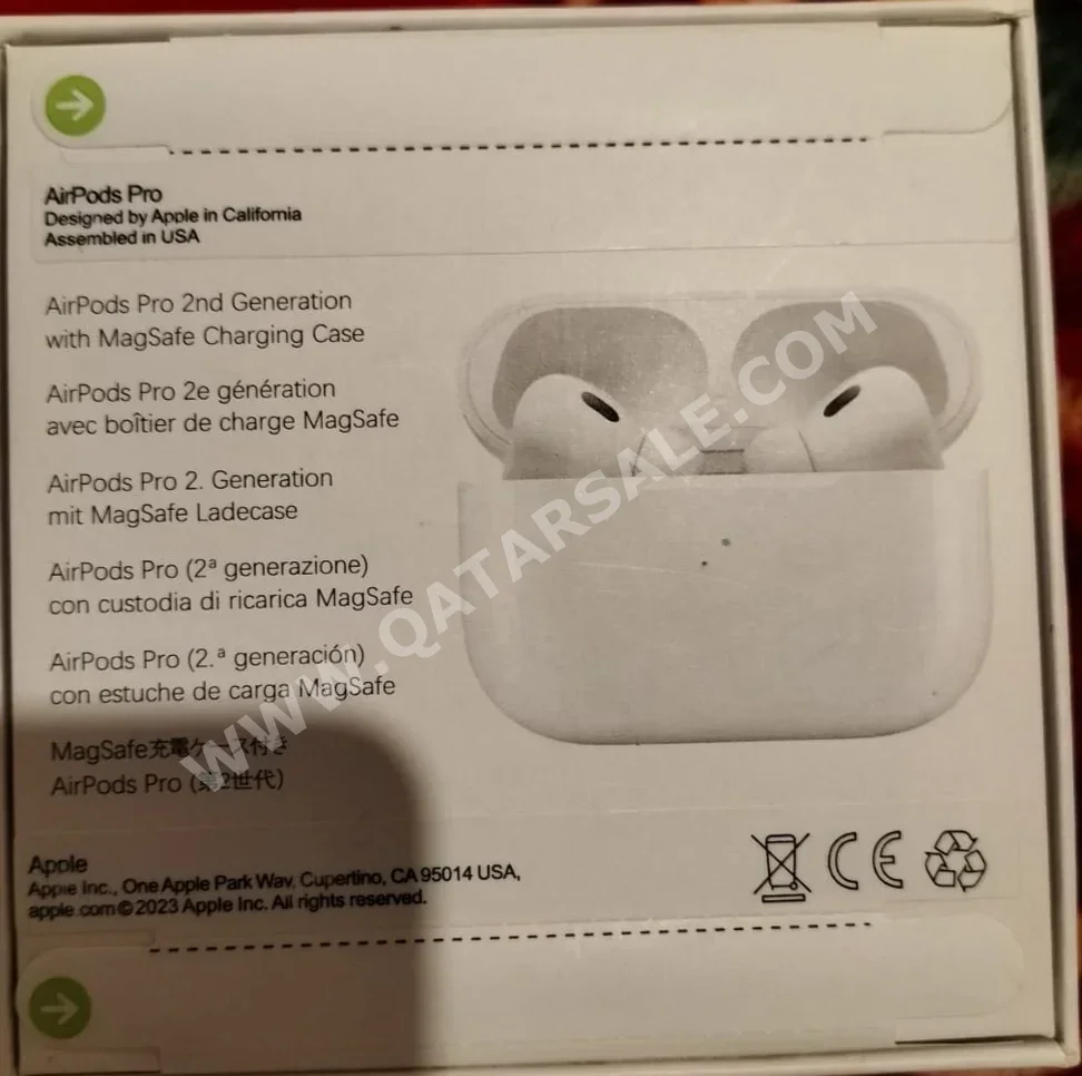 سماعات الرأس و مكبرات الصوت - ابل  - أبيض