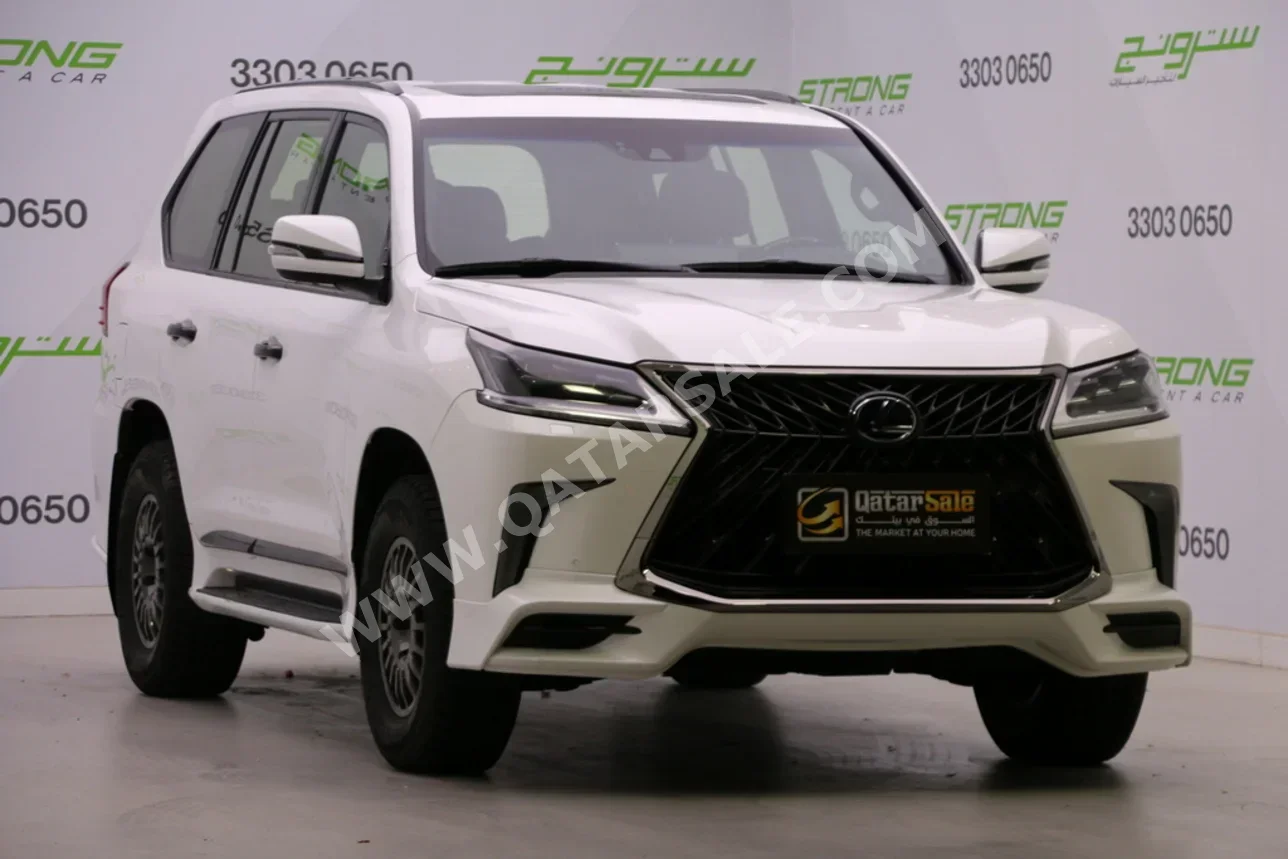 لكزس  ال اكس  570  2016  اوتوماتيك  195,000 كم  8 سلندر  دفع رباعي  اس يو في  أبيض