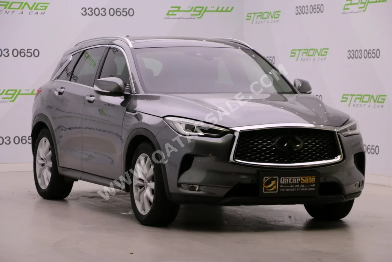 Infiniti  QX  50  2019  Automatic  101,000 Km  4 Cylinder  Four Wheel Drive (4WD)  SUV  Gray