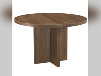 الطاولات والخزائن الجانبية طاولة قهوة وسط  - ام دي اف  - بنى