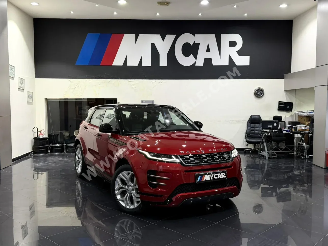 Land Rover  Evoque  R-Dynamic  2020  Automatic  90,000 Km  4 Cylinder  Four Wheel Drive (4WD)  SUV  Maroon