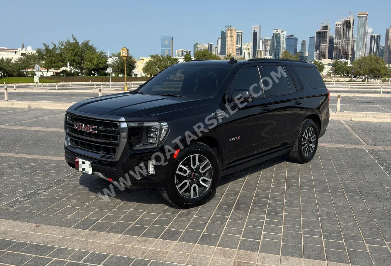 GMC  Yukon  AT 4  2023  Automatic  55,000 Km  8 Cylinder  Four Wheel Drive (4WD)  SUV  Black  With Warranty