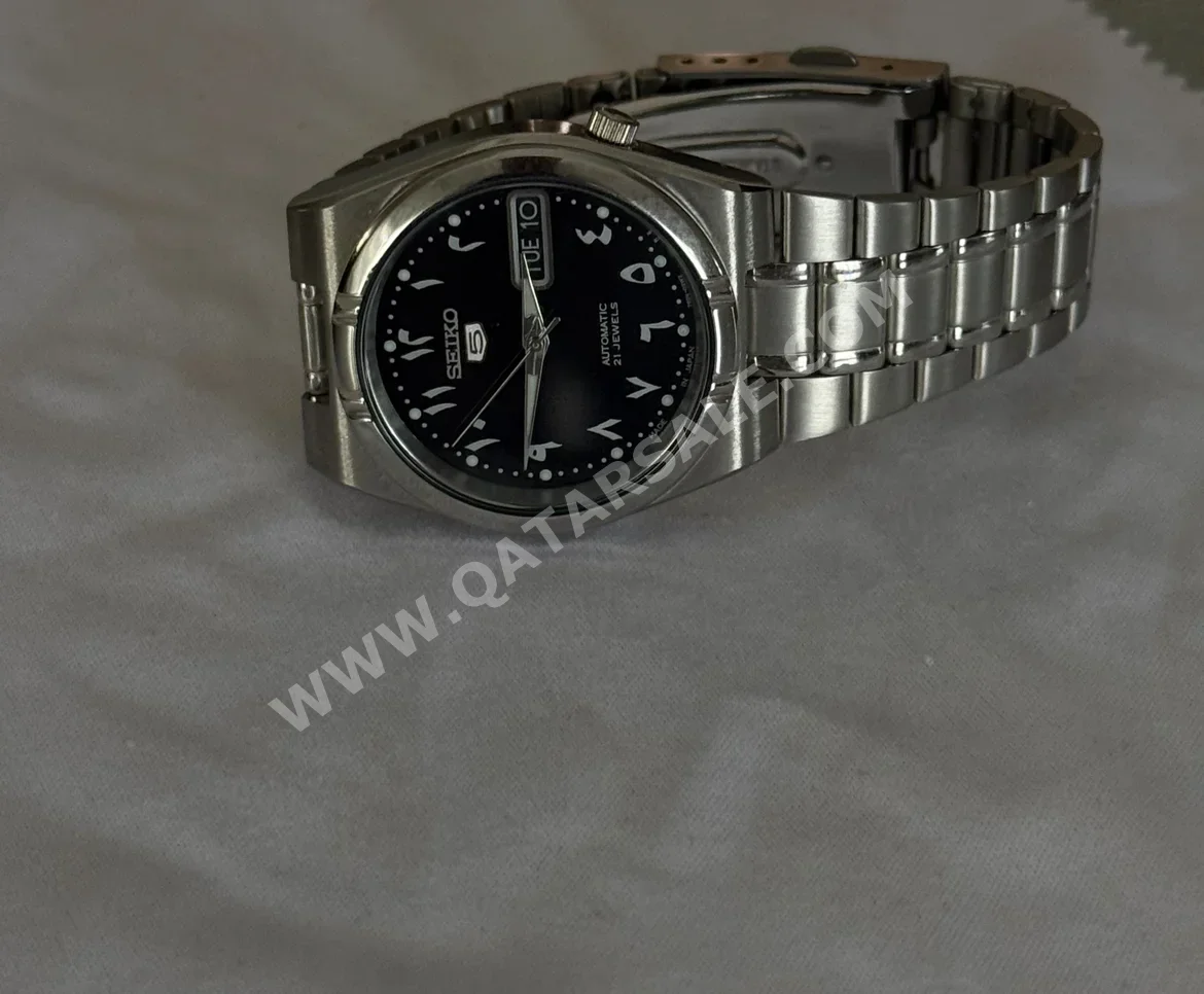 Watches - Seiko  - Analogue Watches  - Black  - Men Watches