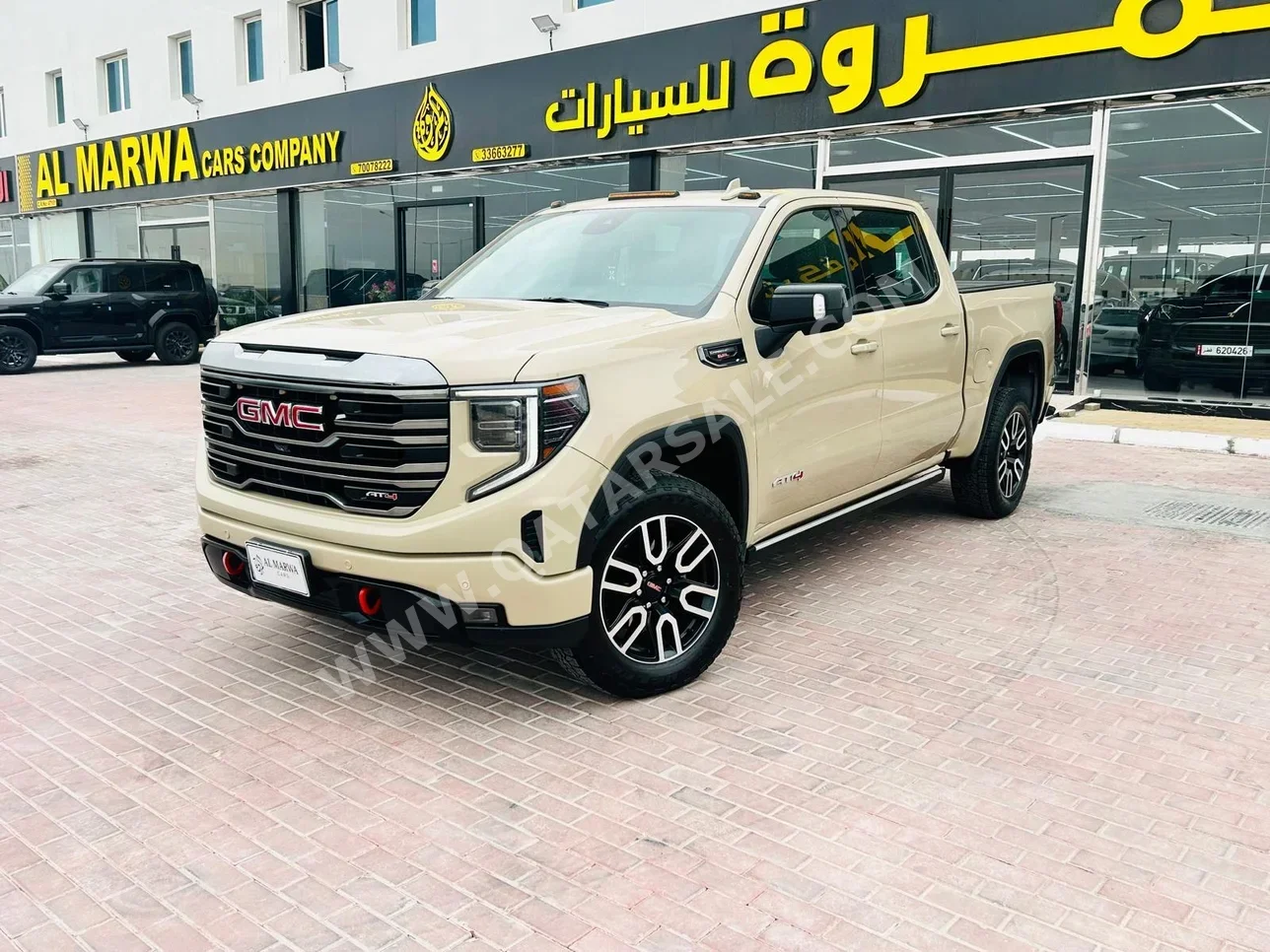 GMC  Sierra  AT4  2023  Automatic  85,000 Km  8 Cylinder  Four Wheel Drive (4WD)  Pick Up  Beige  With Warranty