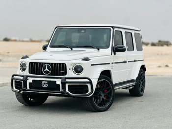 Mercedes-Benz  G-Class  63 AMG  2020  Automatic  141,000 Km  8 Cylinder  Four Wheel Drive (4WD)  SUV  White