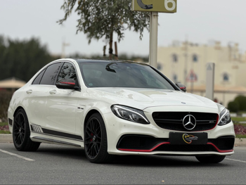 مرسيدس - بنز  سي - كلاس  63 AMG  2016  اوتوماتيك  74,000 كم  8 سلندر  دفع خلفي  سيدان  أبيض