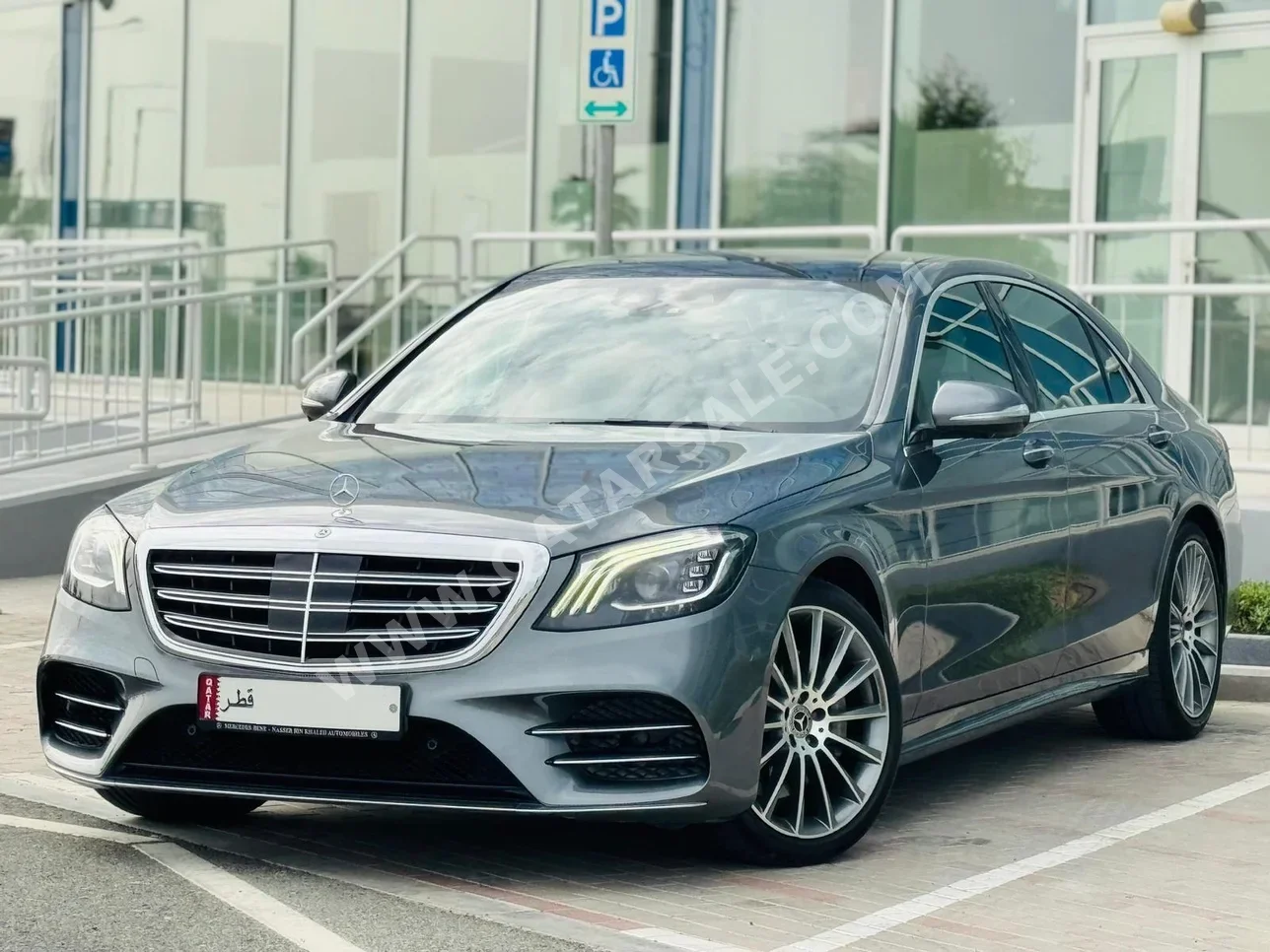 Mercedes-Benz  S-Class  450  2018  Automatic  43,000 Km  6 Cylinder  Four Wheel Drive (4WD)  Sedan  Gray