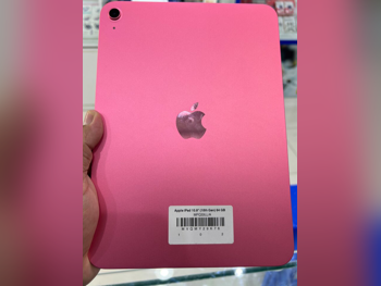 أبل  آي باد  (الجيل العاشر)  2022 -  64 جيجابايت - نظام الاتصال واي فاي فقط