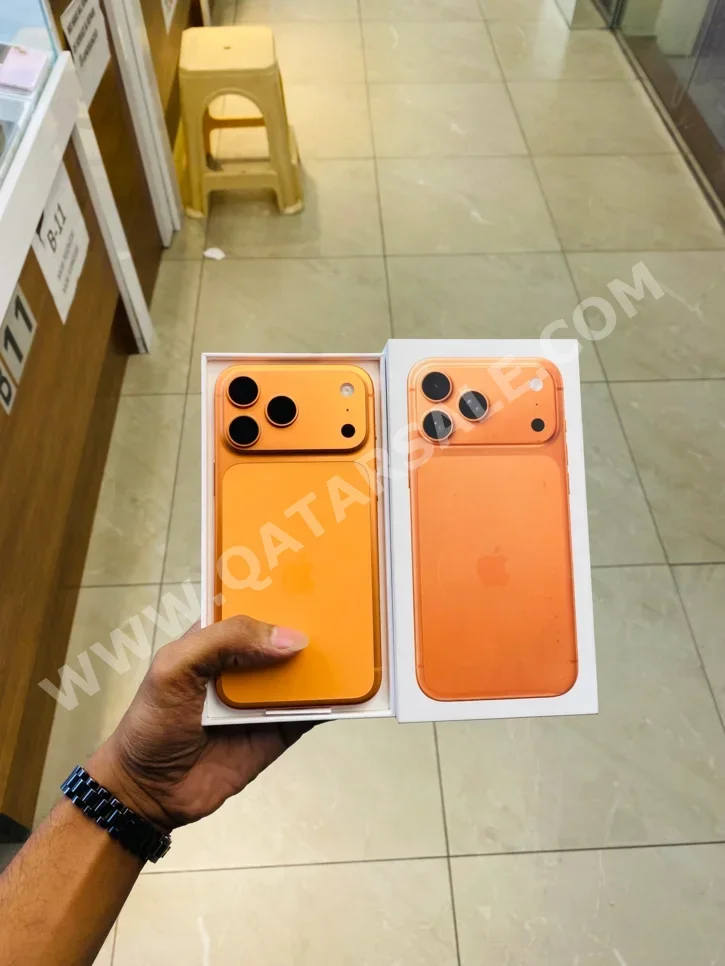 Mobile Phones Apple  - Iphone 17  - Pro Max  - Orange  - 256 GB