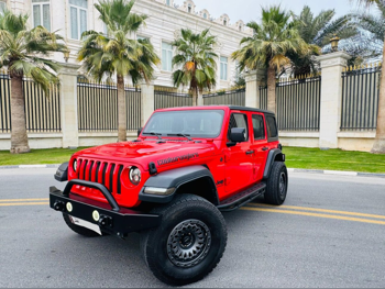 Jeep  Wrangler  Sport  2023  Automatic  28,000 Km  6 Cylinder  Four Wheel Drive (4WD)  SUV  Red  With Warranty