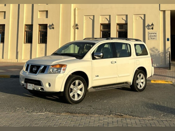 Nissan  Armada  2008  Automatic  57,000 Km  8 Cylinder  Four Wheel Drive (4WD)  SUV  White