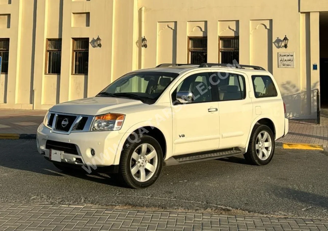 Nissan  Armada  2008  Automatic  57,000 Km  8 Cylinder  Four Wheel Drive (4WD)  SUV  White