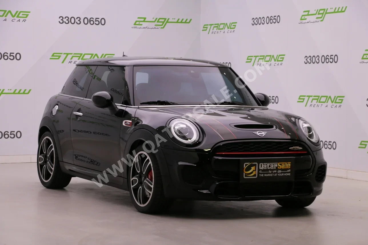 Mini  Cooper  JCW  2019  Automatic  57,000 Km  4 Cylinder  Front Wheel Drive (FWD)  Hatchback  Black