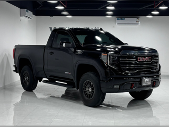 GMC  Sierra  AT4  2023  Automatic  43,000 Km  8 Cylinder  Four Wheel Drive (4WD)  Pick Up  Black  With Warranty