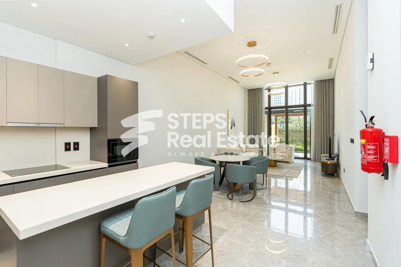 1 غرف نوم  شقة  للبيع  في الدوحة -  اللؤلؤة  مفروشة بالكامل