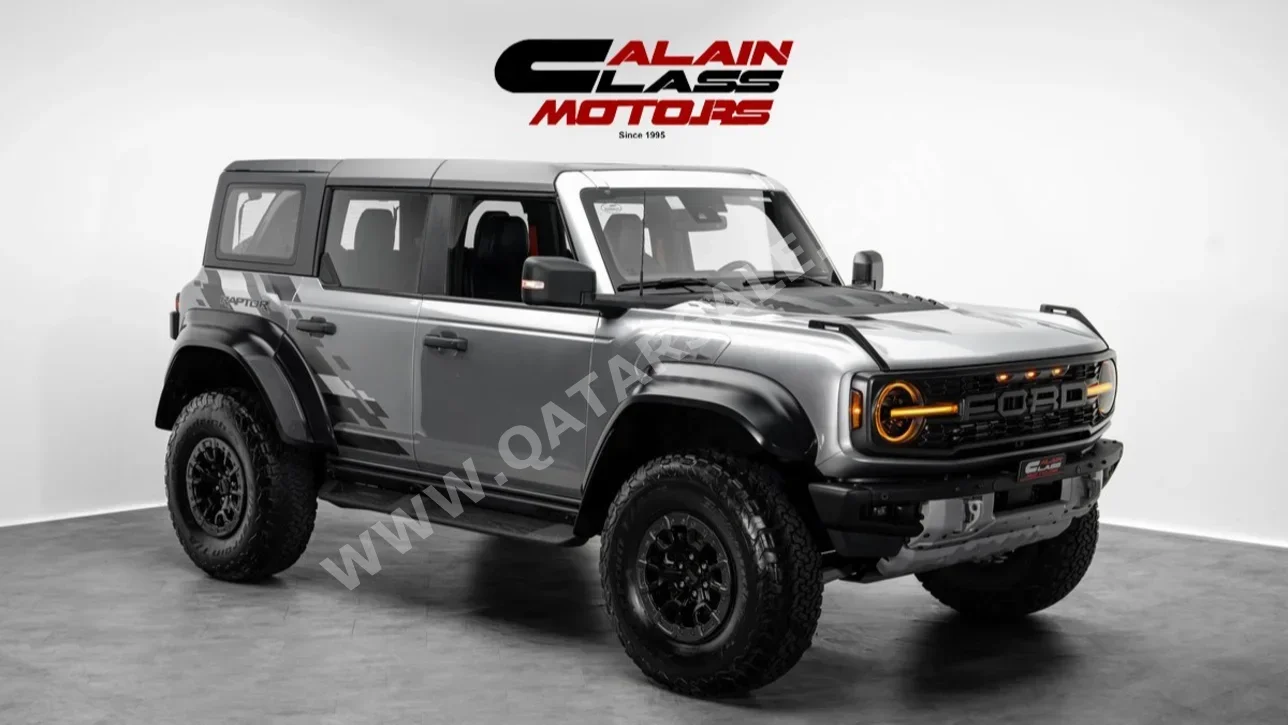 Ford  Bronco  Raptor  2023  Automatic  24,903 Km  6 Cylinder  Four Wheel Drive (4WD)  SUV  Silver