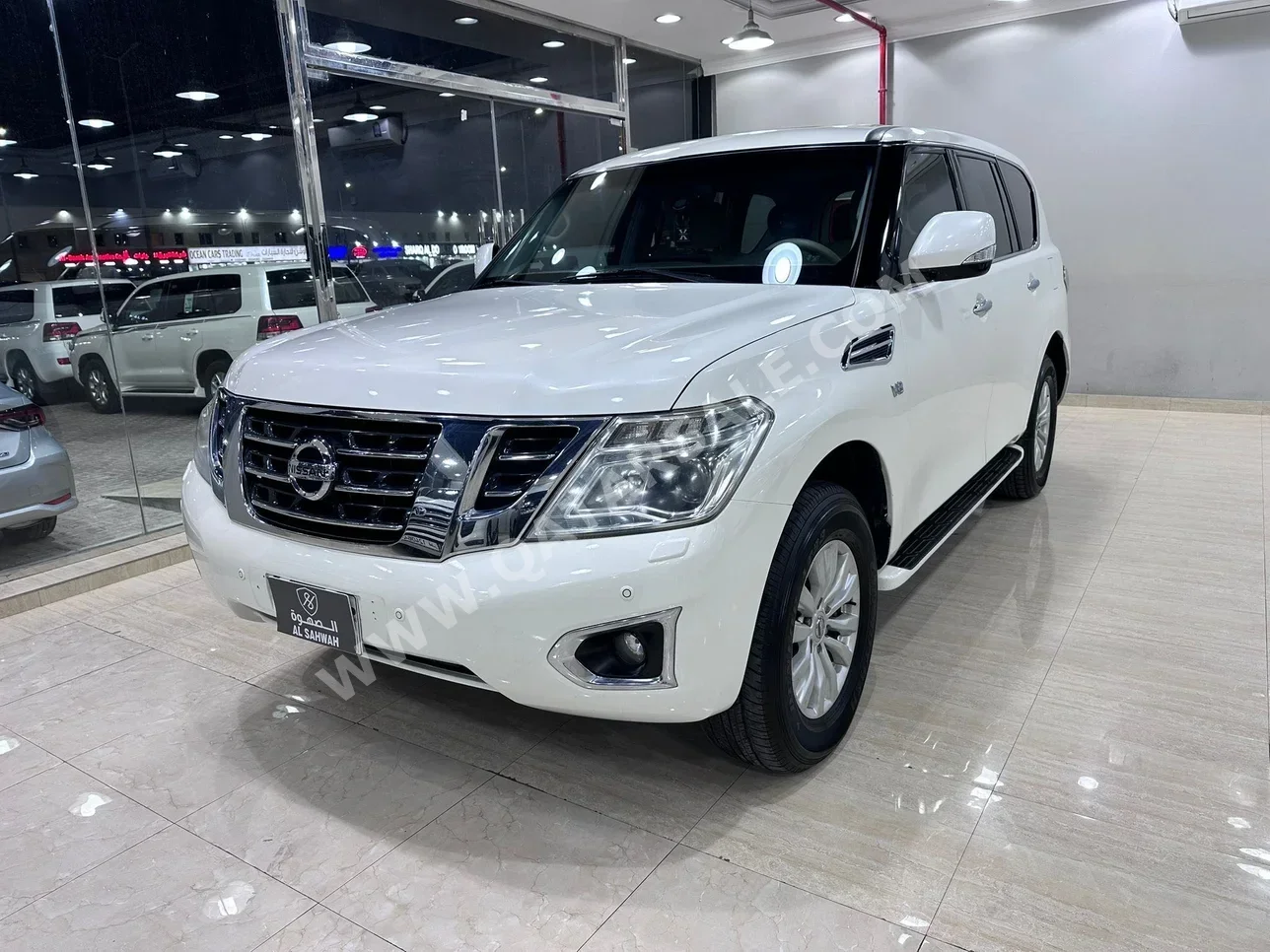 Nissan  Patrol  Platinum  2015  Automatic  216,000 Km  8 Cylinder  Four Wheel Drive (4WD)  SUV  White