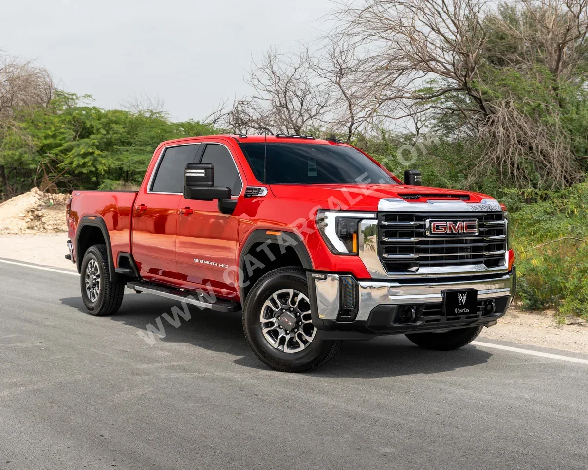GMC  Sierra  2500 HD  2025  Automatic  5,000 Km  8 Cylinder  Four Wheel Drive (4WD)  Pick Up  Red  With Warranty
