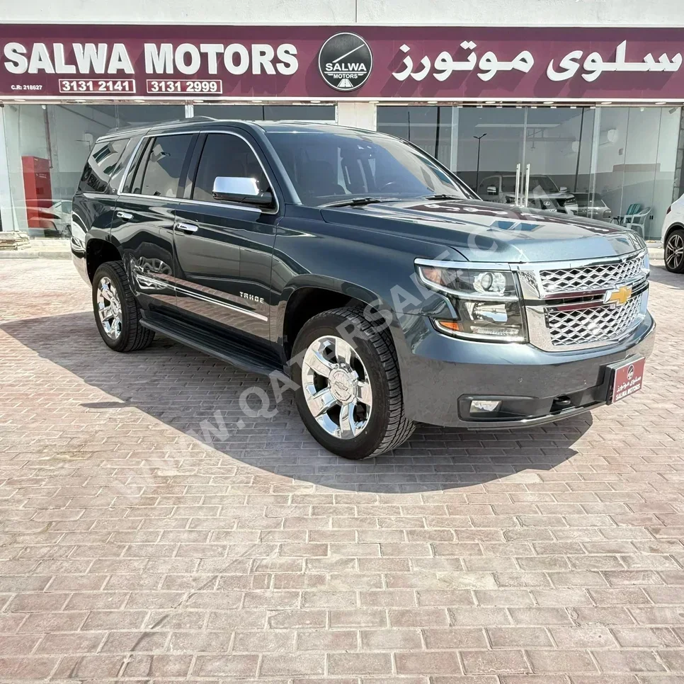 Chevrolet  Tahoe  LT  2019  Automatic  170,000 Km  8 Cylinder  Four Wheel Drive (4WD)  SUV  Gray