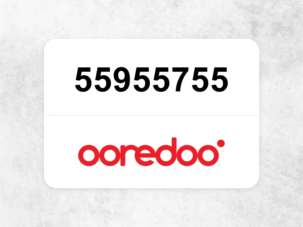 Ooredoo Mobile Phone  55955755