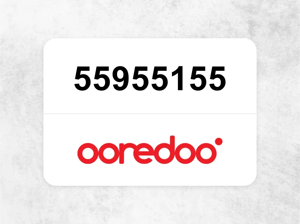 Ooredoo Mobile Phone  55955155
